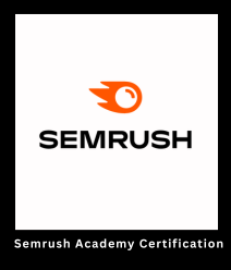 Semrush certification by rank brain marketing