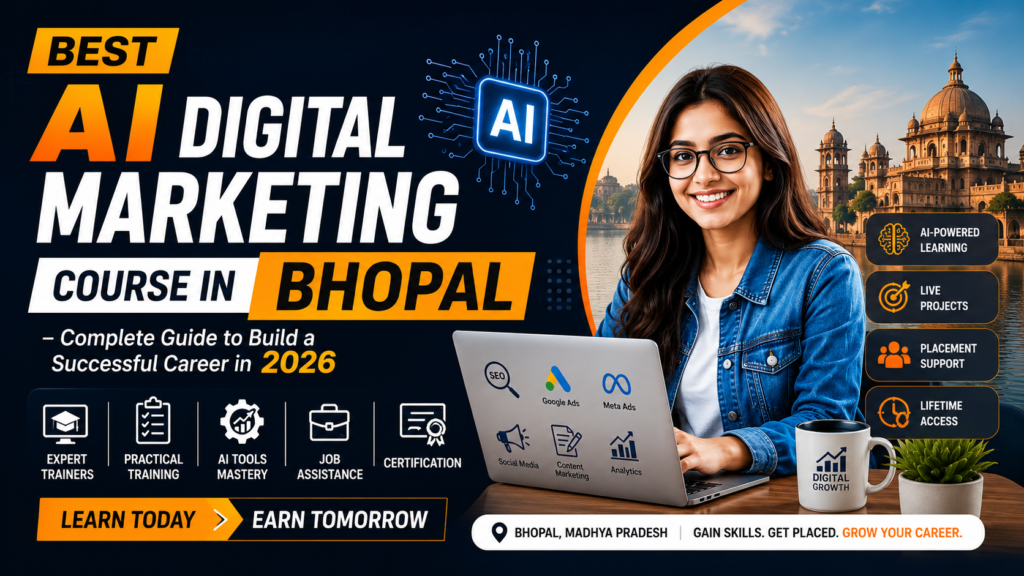 Best AI Digital Marketing Course in Bhopal – Complete Guide to Build a Successful Career in 2026